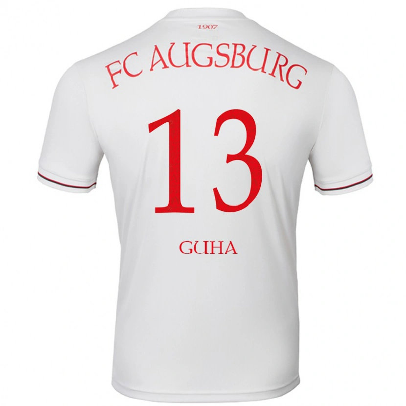 Danxen Damen Felix Guha #13 Weiß Heimtrikot Trikot 2024/25 T-Shirt