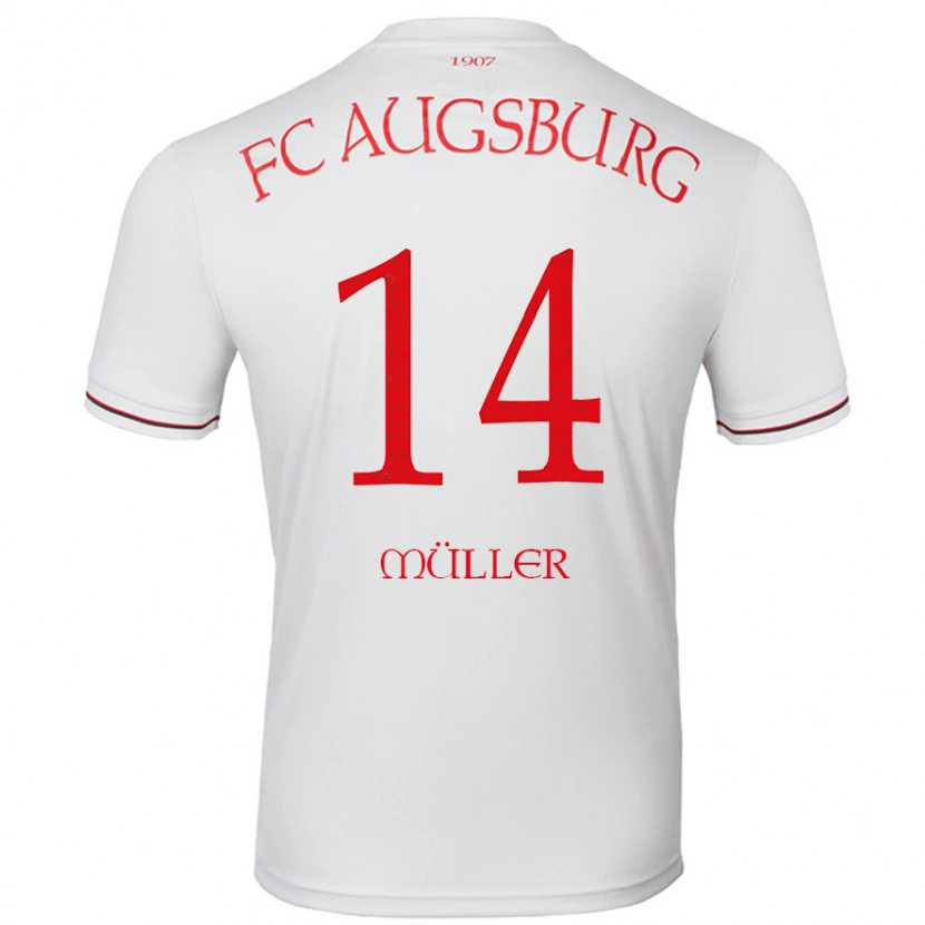 Danxen Damen Mato Müller #14 Weiß Heimtrikot Trikot 2024/25 T-Shirt