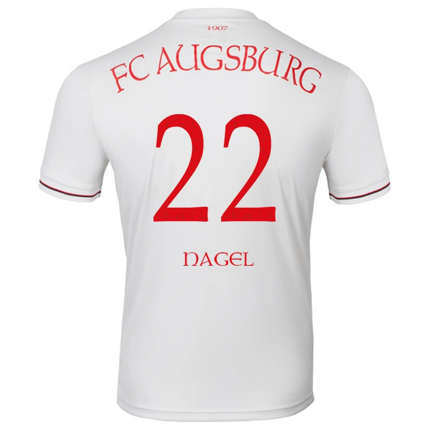 Danxen Damen Timo Nagel #22 Weiß Heimtrikot Trikot 2024/25 T-Shirt