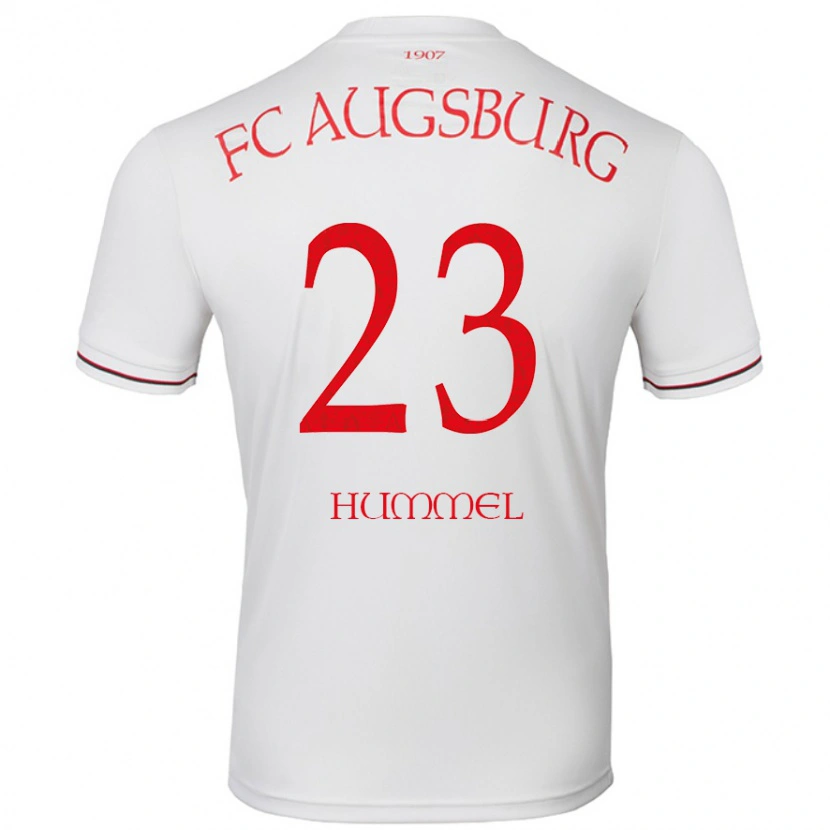 Danxen Damen Niklas Hummel #23 Weiß Heimtrikot Trikot 2024/25 T-Shirt