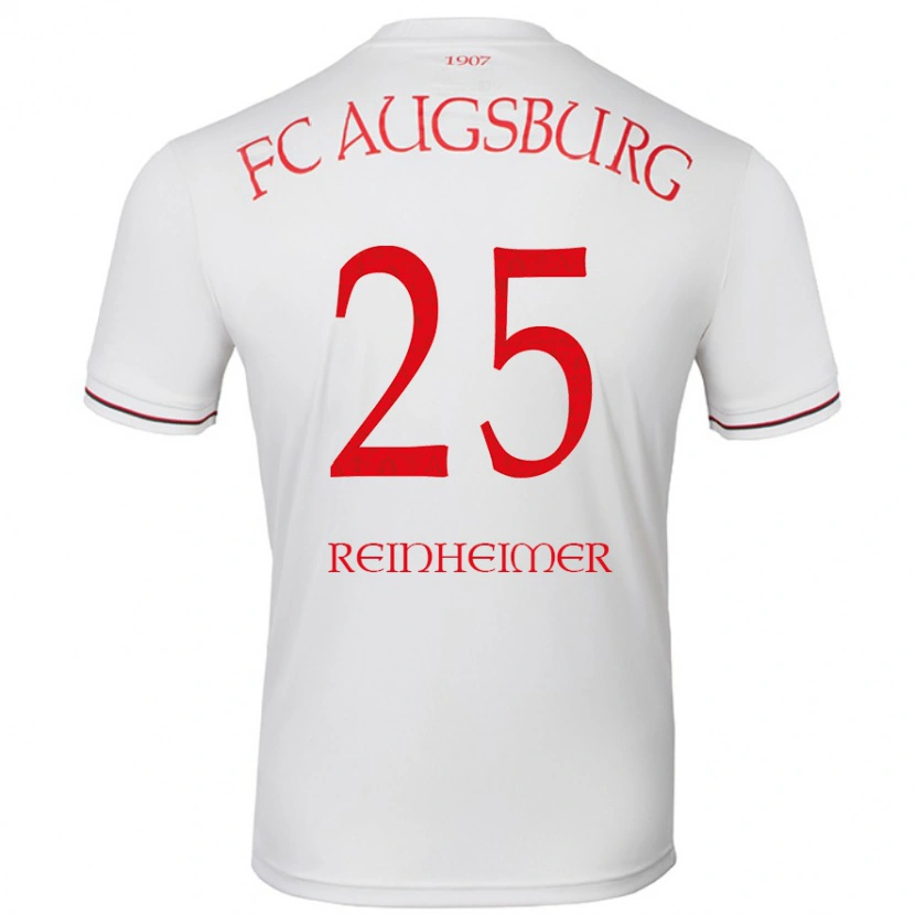 Danxen Damen Pirmin Reinheimer #25 Weiß Heimtrikot Trikot 2024/25 T-Shirt
