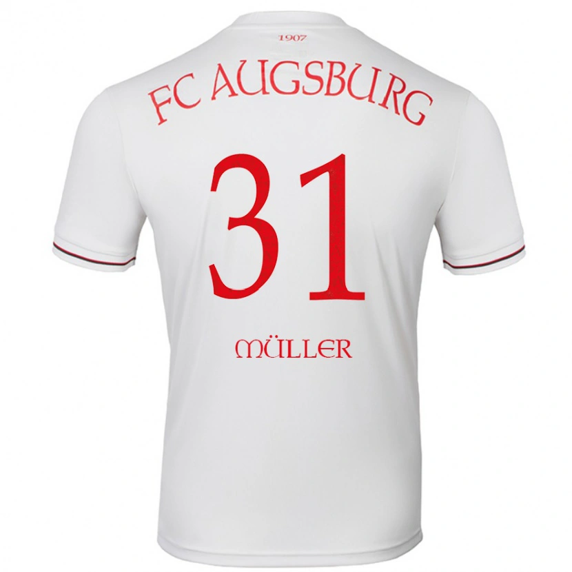 Danxen Damen Noah Müller #31 Weiß Heimtrikot Trikot 2024/25 T-Shirt