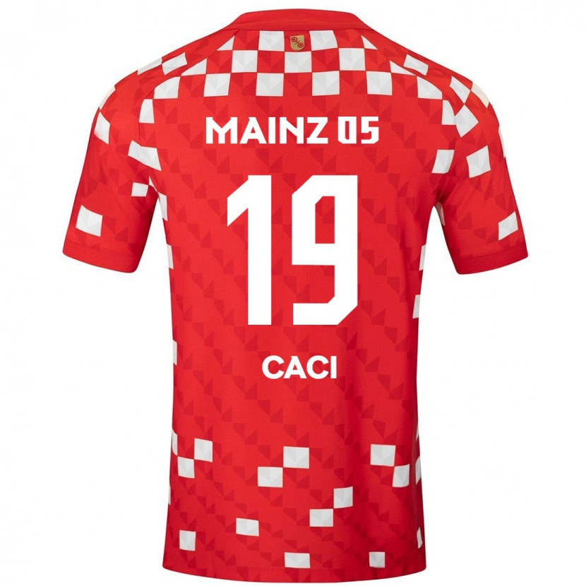 Danxen Damen Anthony Caci #19 Weiß Rot Heimtrikot Trikot 2024/25 T-Shirt