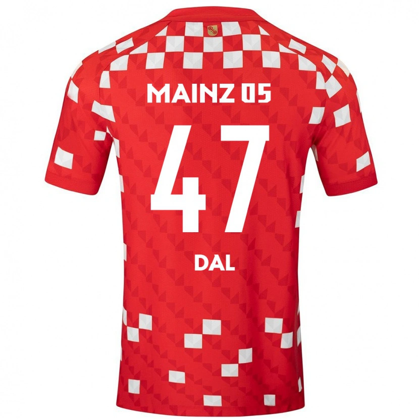 Danxen Damen Maxim Dal #47 Weiß Rot Heimtrikot Trikot 2024/25 T-Shirt