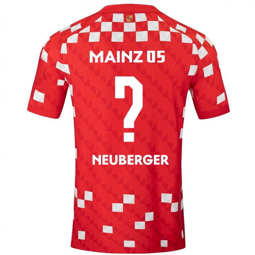 Danxen Damen Emely Neuberger #0 Weiß Rot Heimtrikot Trikot 2024/25 T-Shirt