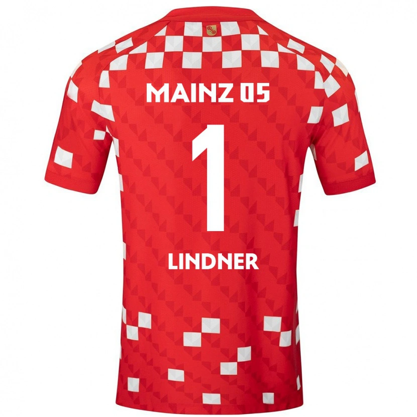Danxen Damen Sophie Lindner #1 Weiß Rot Heimtrikot Trikot 2024/25 T-Shirt