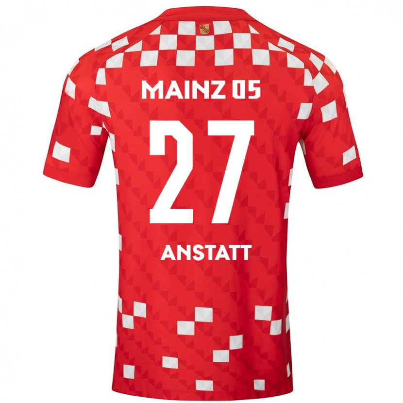 Danxen Damen Nadine Anstatt #27 Weiß Rot Heimtrikot Trikot 2024/25 T-Shirt