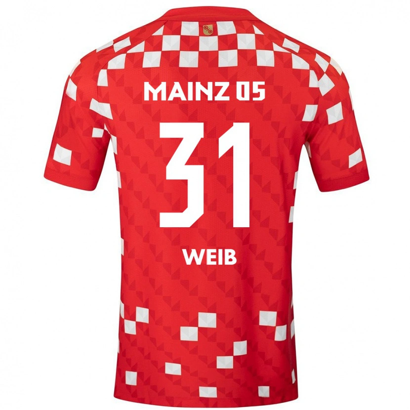 Danxen Damen Finja Weiß #31 Weiß Rot Heimtrikot Trikot 2024/25 T-Shirt