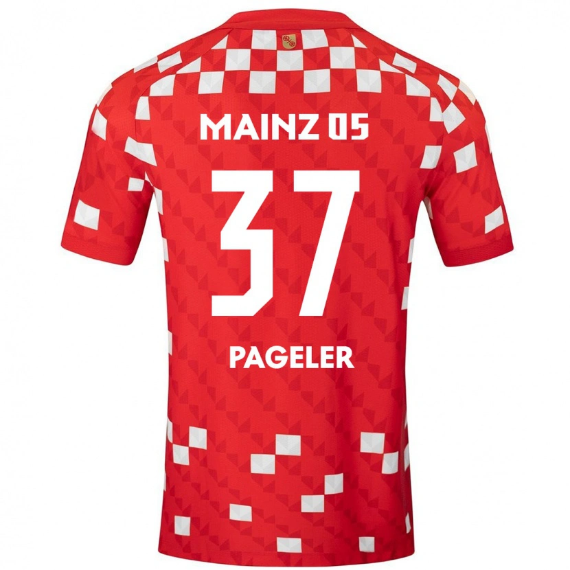 Danxen Damen Maja Pageler #37 Weiß Rot Heimtrikot Trikot 2024/25 T-Shirt