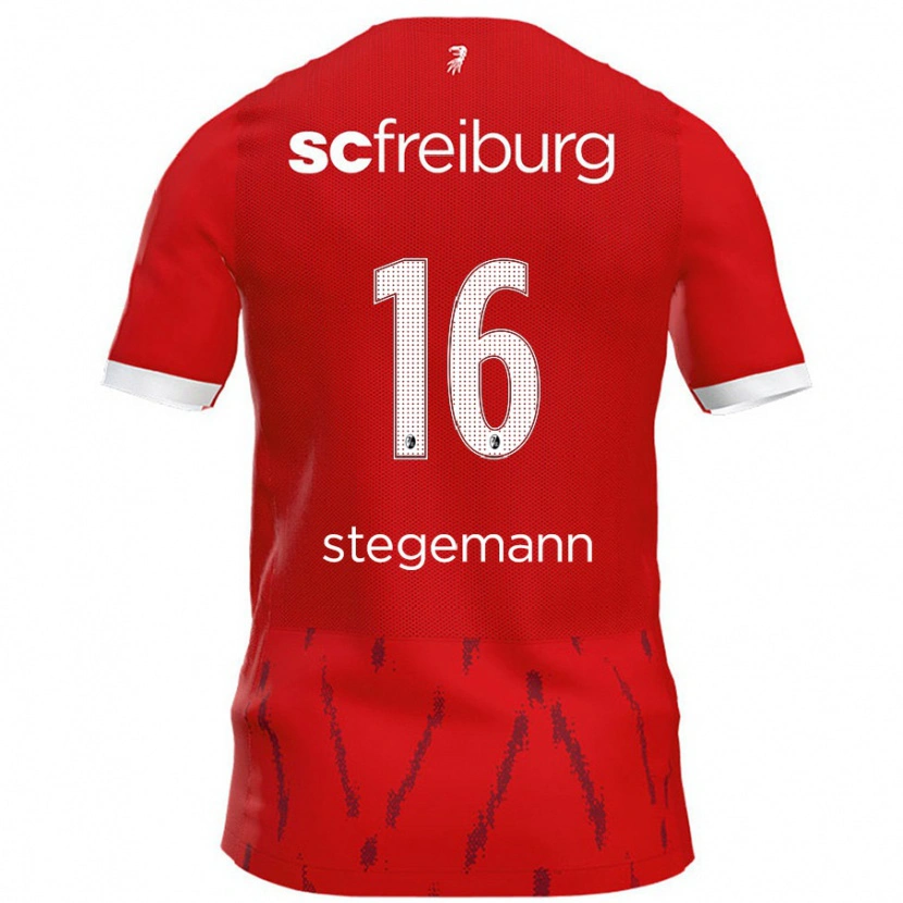 Danxen Damen Greta Stegemann #16 Rot Heimtrikot Trikot 2024/25 T-Shirt