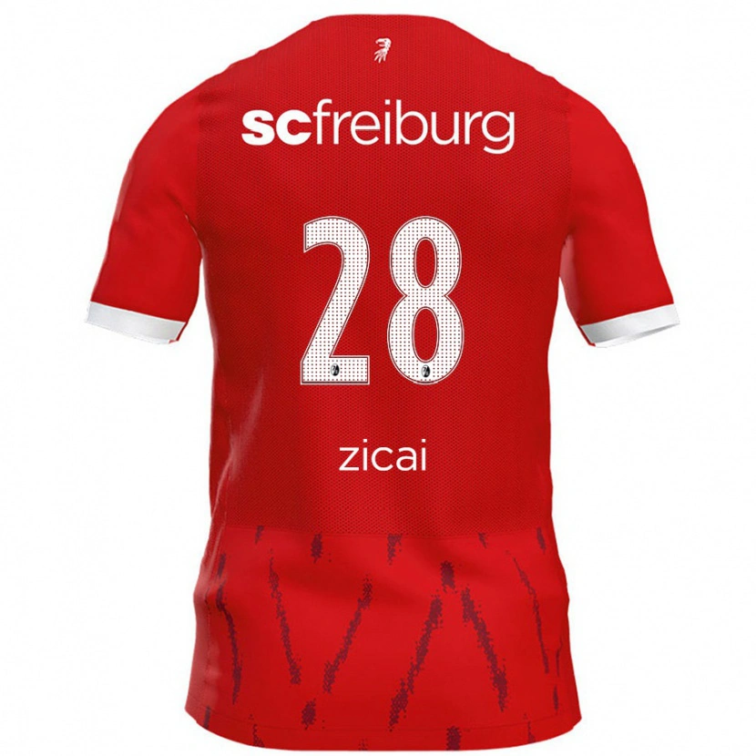 Danxen Damen Cora Zicai #28 Rot Heimtrikot Trikot 2024/25 T-Shirt