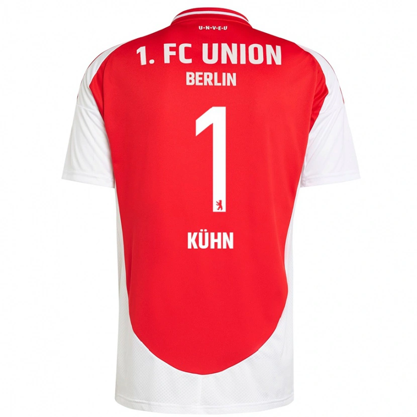 Danxen Damen Samuel Kühn #1 Rot Weiß Heimtrikot Trikot 2024/25 T-Shirt
