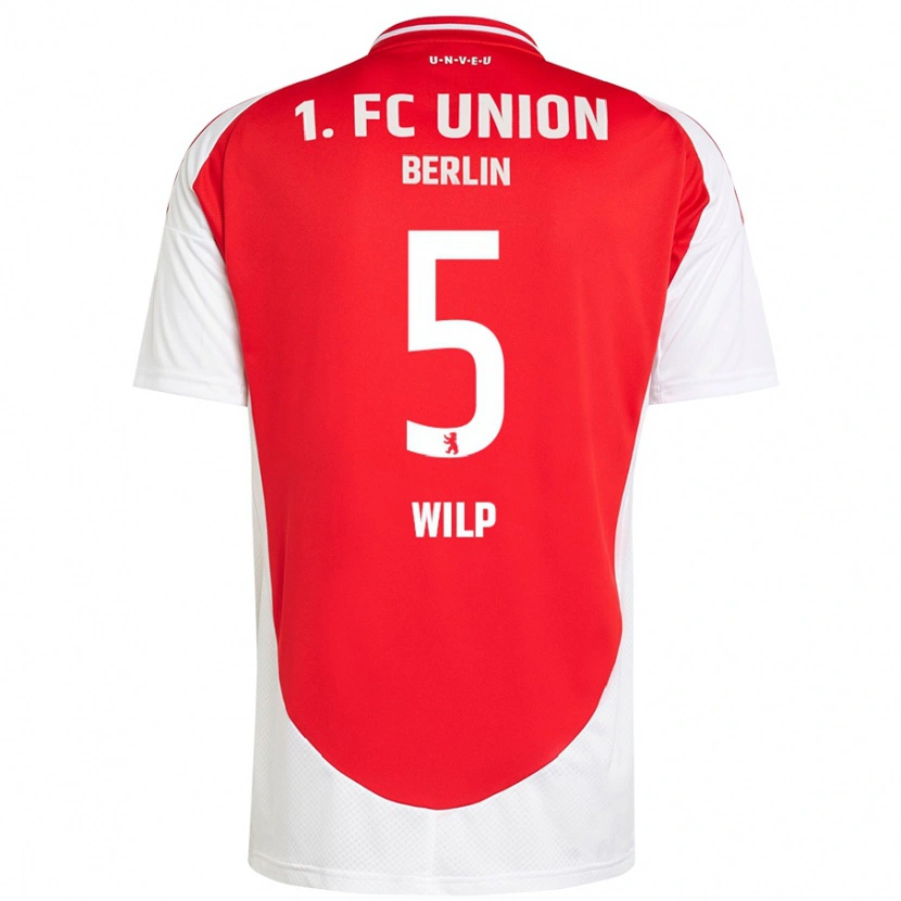 Danxen Damen Bennett Wilp #5 Rot Weiß Heimtrikot Trikot 2024/25 T-Shirt