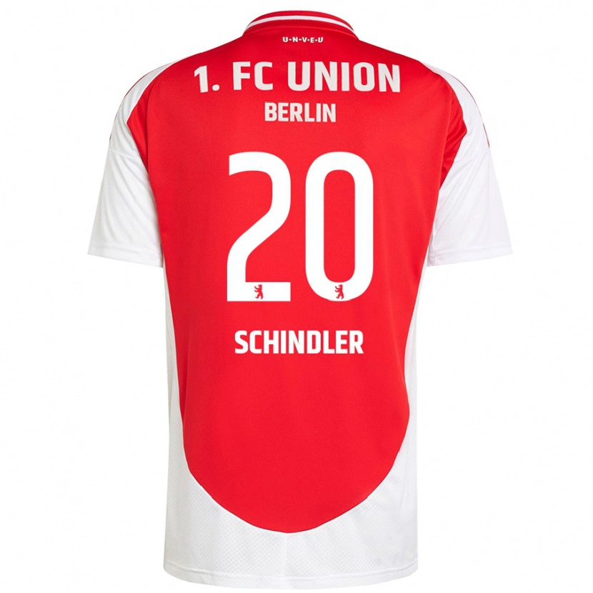 Danxen Damen Elisa Schindler #20 Rot Weiß Heimtrikot Trikot 2024/25 T-Shirt