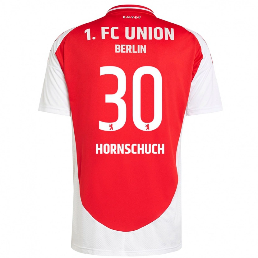 Danxen Damen Sarah Hornschuch #30 Rot Weiß Heimtrikot Trikot 2024/25 T-Shirt
