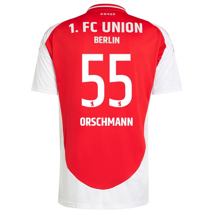 Danxen Damen Katja Orschmann #55 Rot Weiß Heimtrikot Trikot 2024/25 T-Shirt