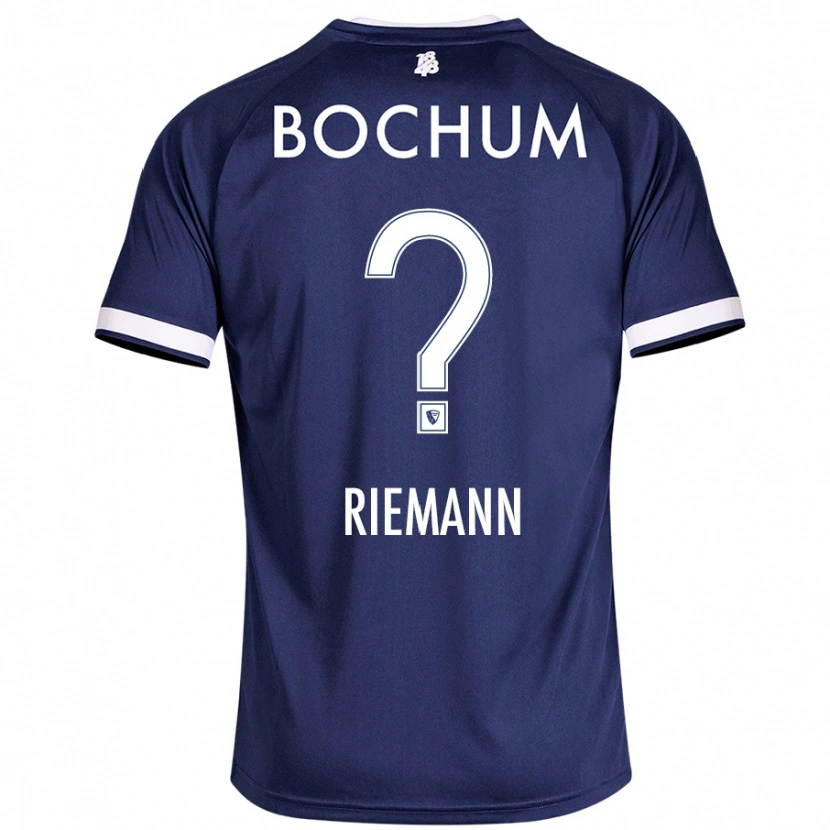 Danxen Damen Manuel Riemann #0 Dunkelblau Heimtrikot Trikot 2024/25 T-Shirt