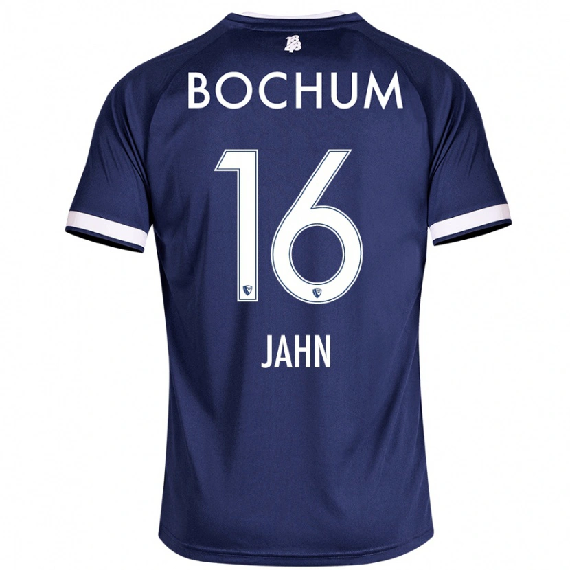 Danxen Damen Niklas Jahn #16 Dunkelblau Heimtrikot Trikot 2024/25 T-Shirt