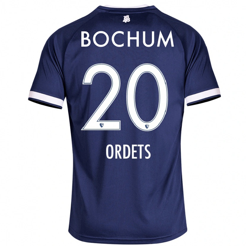 Danxen Damen Ivan Ordets #20 Dunkelblau Heimtrikot Trikot 2024/25 T-Shirt
