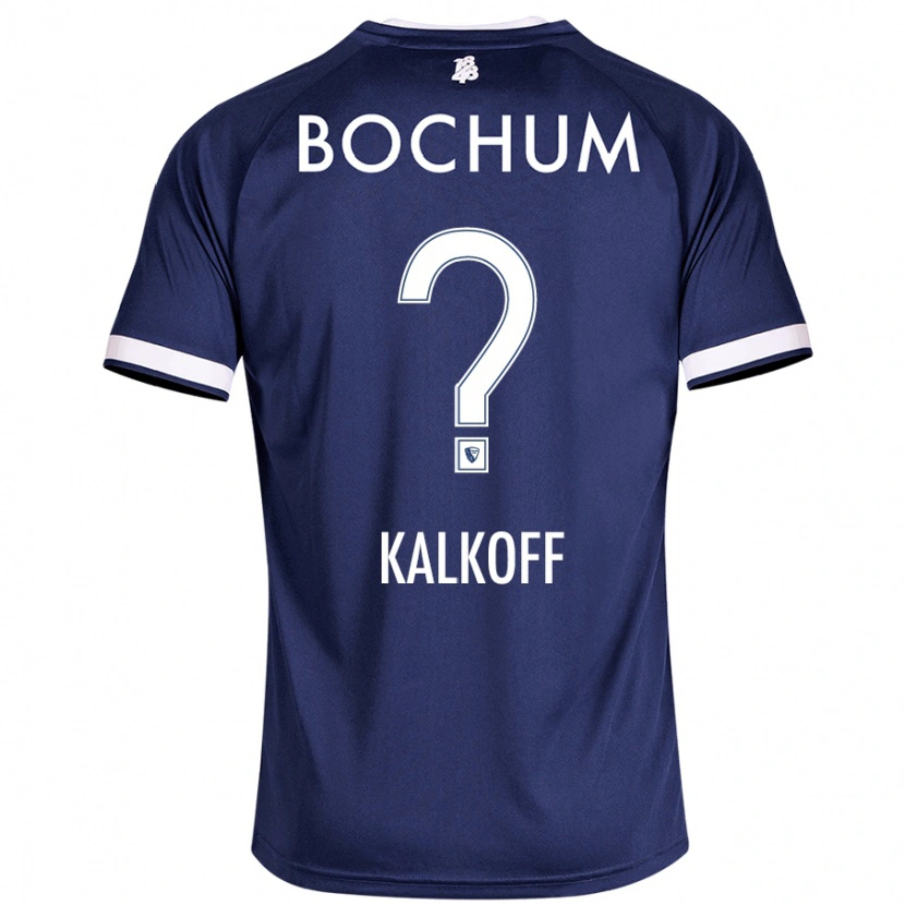 Danxen Damen Jona Kalkoff #0 Dunkelblau Heimtrikot Trikot 2024/25 T-Shirt