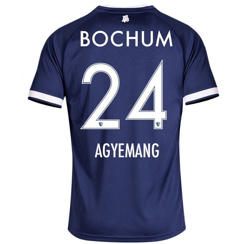 Danxen Damen Donovan Agyemang #24 Dunkelblau Heimtrikot Trikot 2024/25 T-Shirt