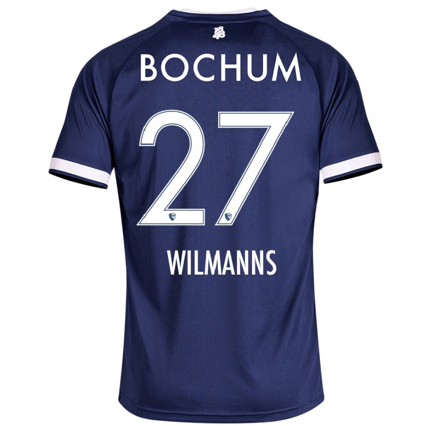 Danxen Damen Anjo Wilmanns #27 Dunkelblau Heimtrikot Trikot 2024/25 T-Shirt