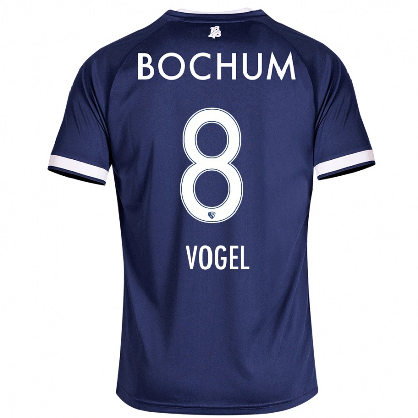 Danxen Damen Ann-Sophie Vogel #8 Dunkelblau Heimtrikot Trikot 2024/25 T-Shirt