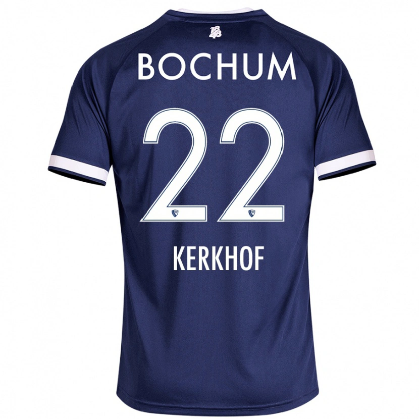 Danxen Damen Nina Kerkhof #22 Dunkelblau Heimtrikot Trikot 2024/25 T-Shirt