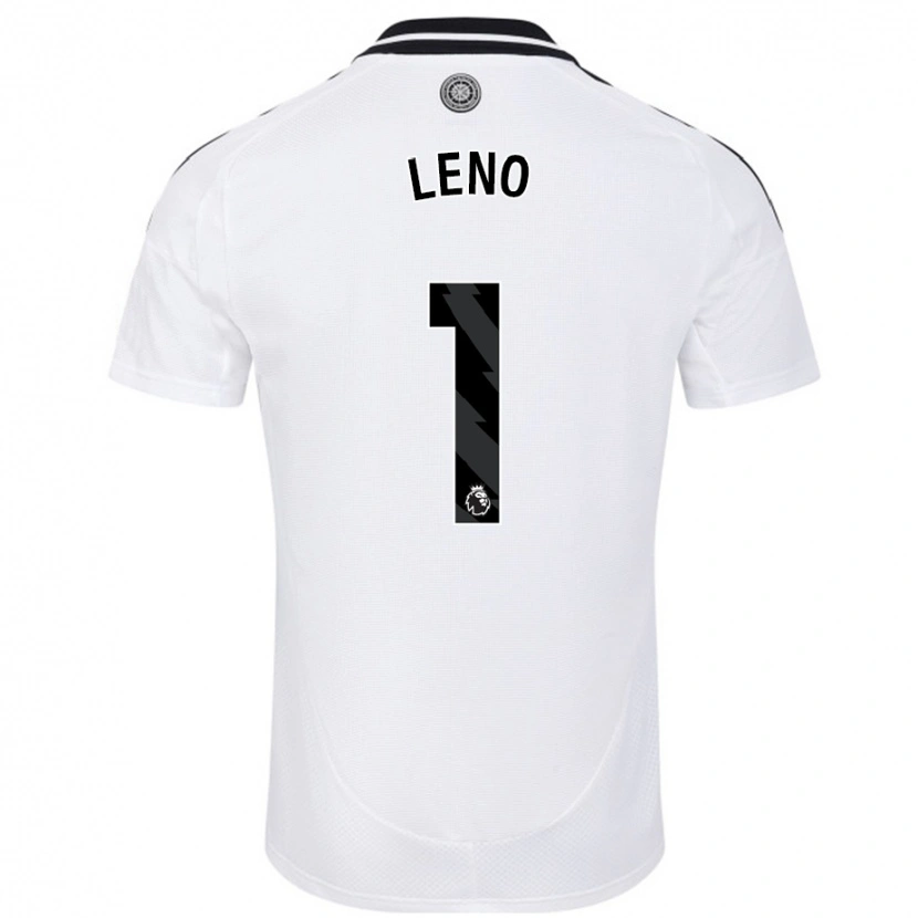 Danxen Damen Bernd Leno #1 Weiß Heimtrikot Trikot 2024/25 T-Shirt