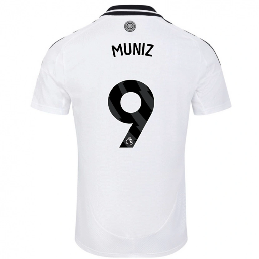 Danxen Damen Rodrigo Muniz #9 Weiß Heimtrikot Trikot 2024/25 T-Shirt