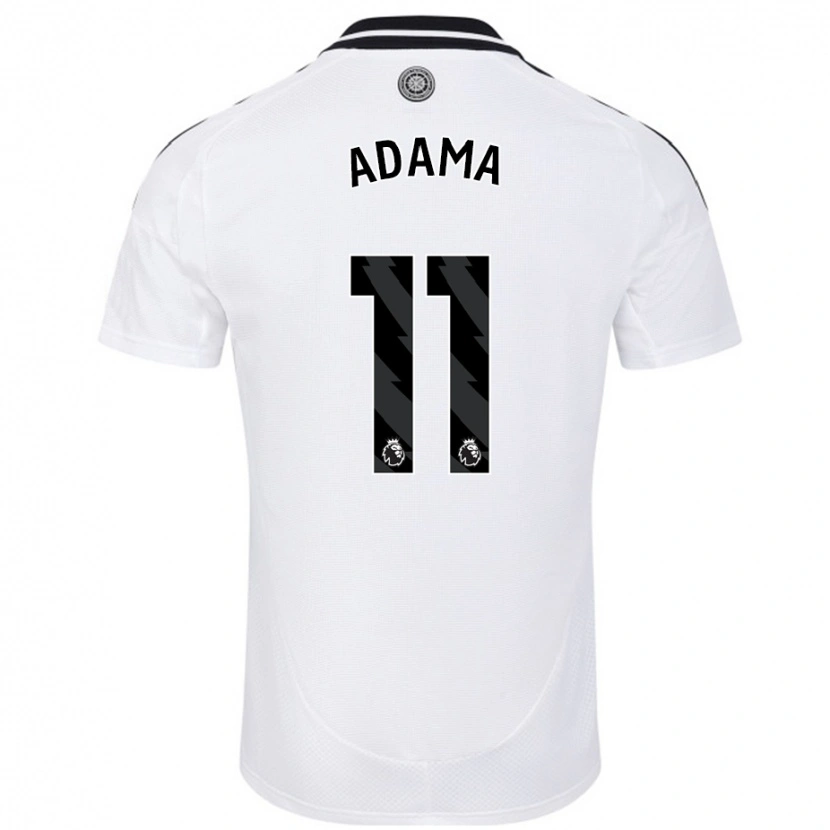 Danxen Damen Adama Traoré #11 Weiß Heimtrikot Trikot 2024/25 T-Shirt