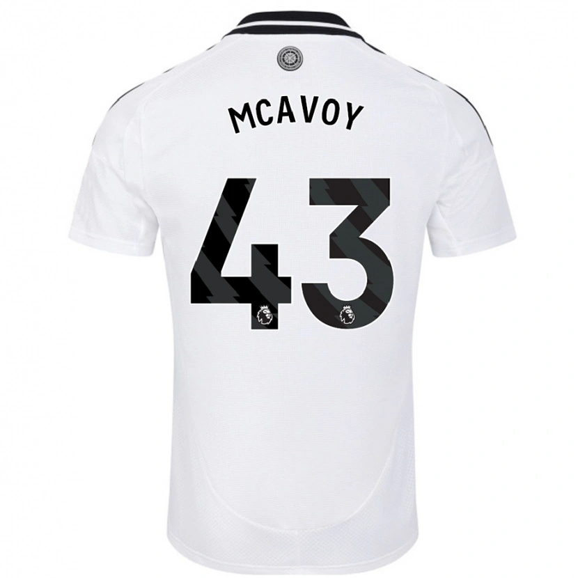 Danxen Damen Connor Mcavoy #43 Weiß Heimtrikot Trikot 2024/25 T-Shirt