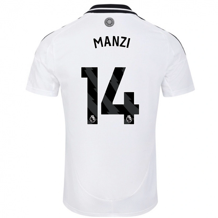 Danxen Damen Sophie Manzi #14 Weiß Heimtrikot Trikot 2024/25 T-Shirt