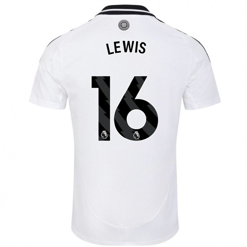 Danxen Damen Milla Lewis #16 Weiß Heimtrikot Trikot 2024/25 T-Shirt