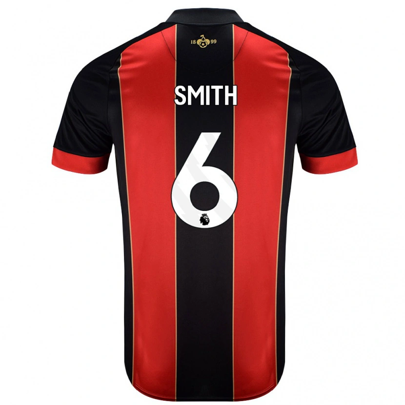 Danxen Damen Maisy Smith #6 Rot Schwarz Heimtrikot Trikot 2024/25 T-Shirt