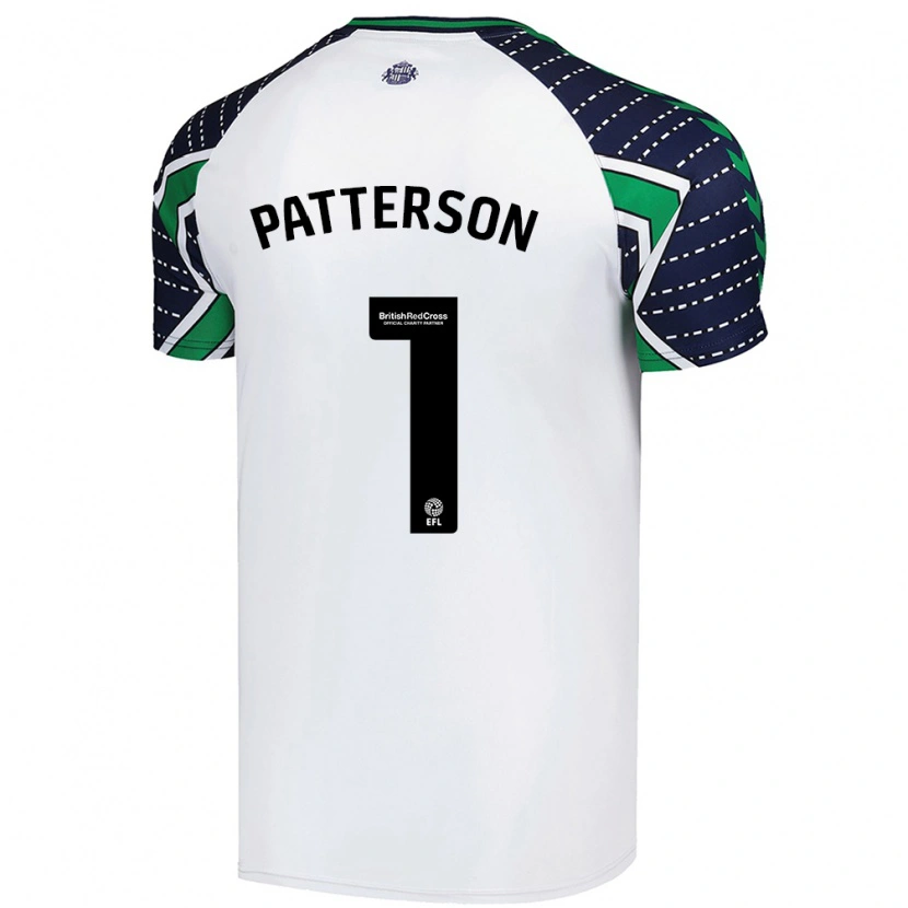 Danxen Damen Anthony Patterson #1 Weiß Auswärtstrikot Trikot 2024/25 T-Shirt
