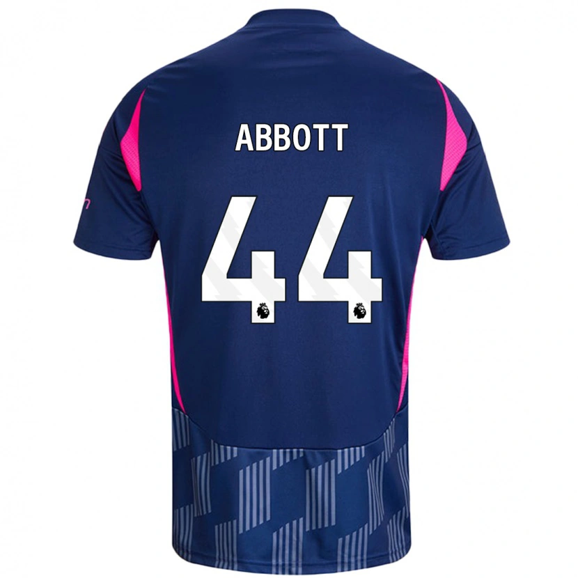 Danxen Damen Zach Abbott #44 Königsblau Rosa Auswärtstrikot Trikot 2024/25 T-Shirt