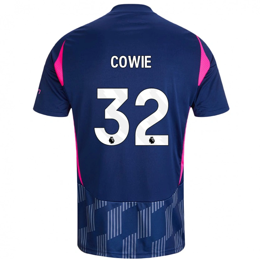 Danxen Damen Abi Cowie #32 Königsblau Rosa Auswärtstrikot Trikot 2024/25 T-Shirt
