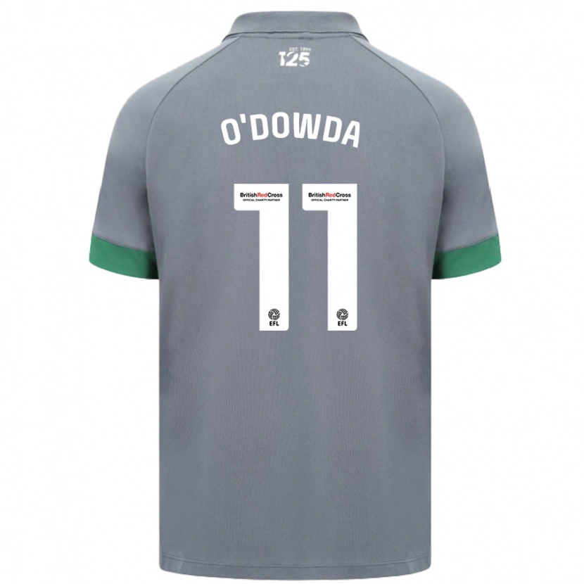 Danxen Damen Callum O'dowda #11 Dunkelgrau Auswärtstrikot Trikot 2024/25 T-Shirt