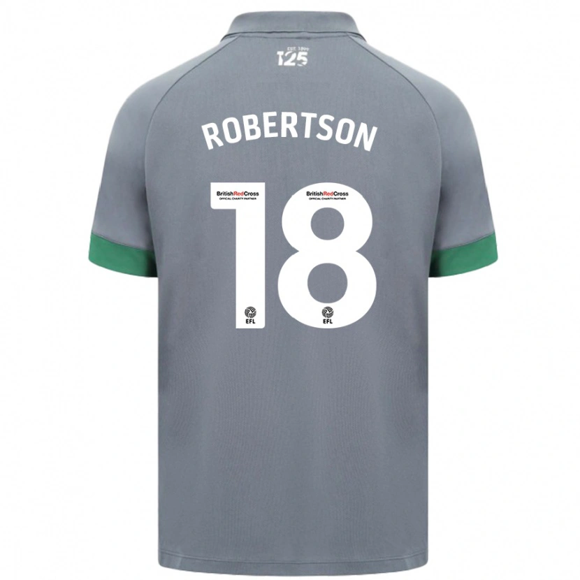 Danxen Damen Alex Robertson #18 Dunkelgrau Auswärtstrikot Trikot 2024/25 T-Shirt