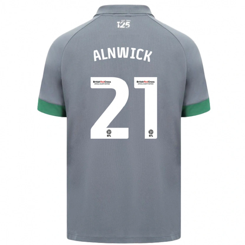 Danxen Damen Jak Alnwick #21 Dunkelgrau Auswärtstrikot Trikot 2024/25 T-Shirt