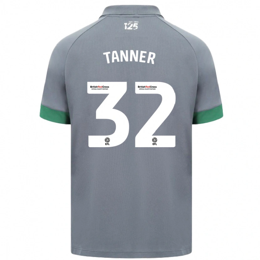 Danxen Damen Ollie Tanner #32 Dunkelgrau Auswärtstrikot Trikot 2024/25 T-Shirt