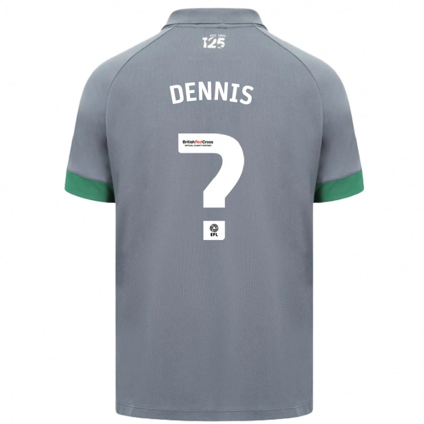 Danxen Damen Jake Dennis #0 Dunkelgrau Auswärtstrikot Trikot 2024/25 T-Shirt
