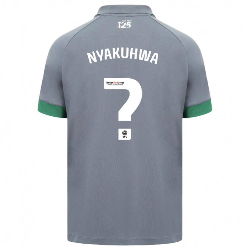 Danxen Damen Tanatswa Nyakuhwa #0 Dunkelgrau Auswärtstrikot Trikot 2024/25 T-Shirt
