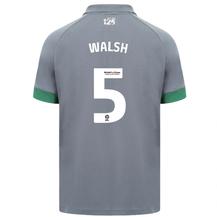 Danxen Damen Siobhan Walsh #5 Dunkelgrau Auswärtstrikot Trikot 2024/25 T-Shirt