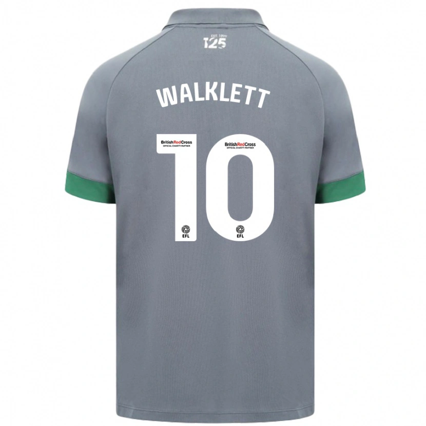 Danxen Damen Kerry Walklett #10 Dunkelgrau Auswärtstrikot Trikot 2024/25 T-Shirt
