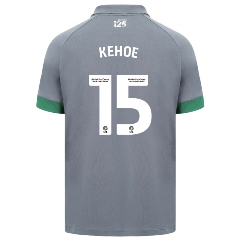 Danxen Damen Molly Kehoe #15 Dunkelgrau Auswärtstrikot Trikot 2024/25 T-Shirt
