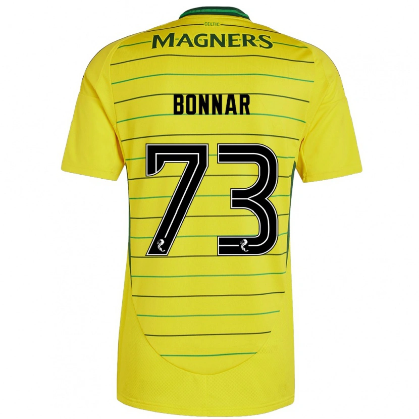 Danxen Damen Jude Bonnar #73 Gelb Auswärtstrikot Trikot 2024/25 T-Shirt