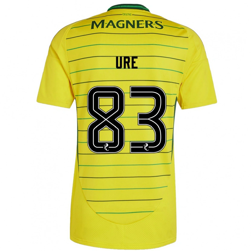 Danxen Damen Kyle Ure #83 Gelb Auswärtstrikot Trikot 2024/25 T-Shirt