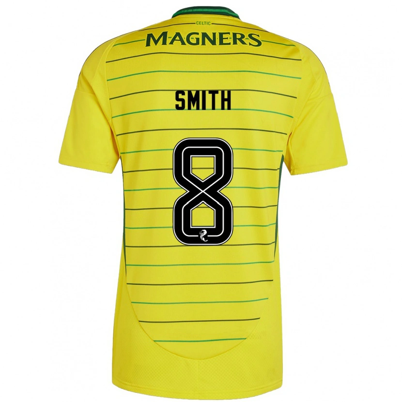 Danxen Damen Jenny Smith #8 Gelb Auswärtstrikot Trikot 2024/25 T-Shirt